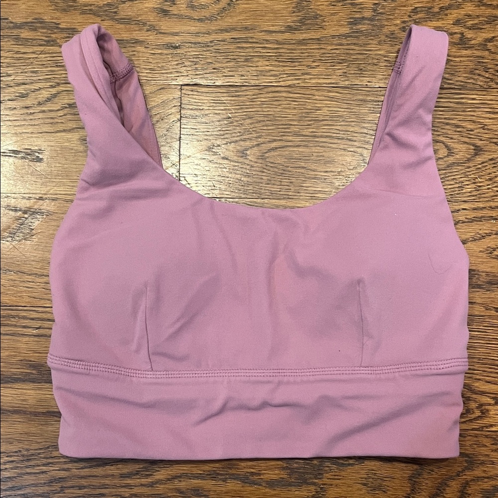 Lululemon Athletica Dusty Pink Sports Bra